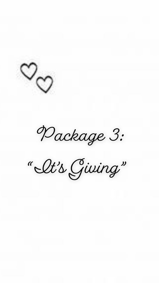 "It's Giving"